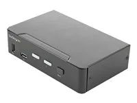 KVM with Fast Switching - Přepínač KVM / audio - 2 x KVM / zvuk - 1 místní uživatel - desktop, Lze montovat do rozvaděče - kompatibilní s TAA