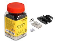 RJ45 Modular plug with strain relief Cat