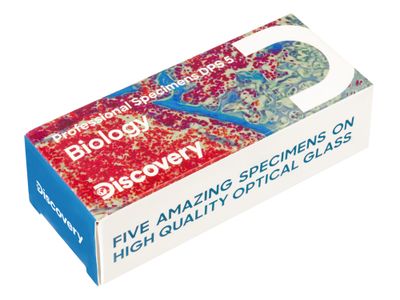 Sada mikropreparátů Levenhuk Discovery Prof DPS 5. „Biologie“