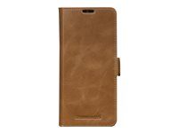 Pouzdro s klopou pro mobilní telefon - kůže full-grain - bronz - pro Samsung Galaxy S21+ 5G