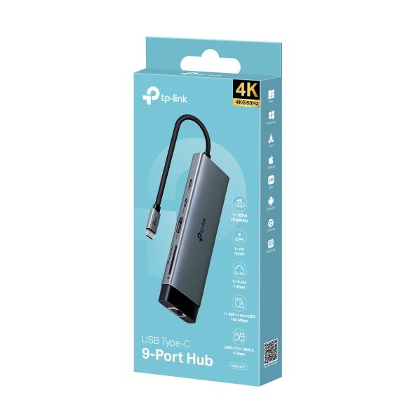 TP-link UH9120C, Docking stanice 9v1