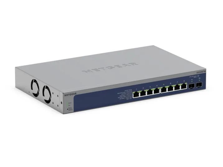 Netgear XS508TM, 8PT 10g/multigigabit smart switch