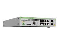 Přepínač - L3 - řízený - 8 x 10/100/1000 (PoE+) + 2 x SFP (mini-GBIC) (uplink) - desktop - PoE+
