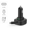 HAMA GaN, Rychlonabíječka, 1x USB-C PD/QC 30W
