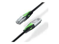 Zyxel - Síťový kabel - RJ-45 (M) do RJ-45 (M) - 18 cm - SF/FTP - CAT 6a