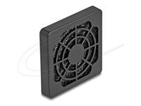 Fan Grill with Dust Filter 40 x 40 mm bl