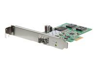 PCIe GbE SFP Network Card Adapter NIC - Fiber Optic SFP Adapter (PEX1000SFP2) - Síťový adaptér - PCI Express x1 nízký profil - 1GbE - 1000Base-LX, 1000Base-SX - pro P/N: GLCLHSMDSTTA, GLCSXMMDST, GLCSXMMDSTT, GLCTEST, MASFP1GBTXST, SFP1GELXST