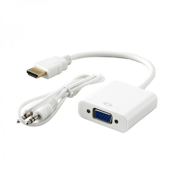 SBOX Adaptér HDMI samec/VGA samice+Audio