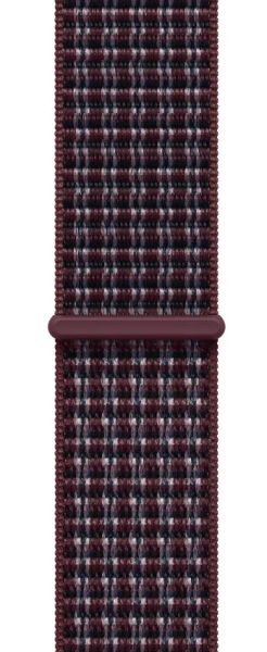 Watch Acc/42/Burgundy Plaid Sport Loop