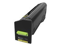 Ultra High Yield - žlutá - originální - kazeta s barvivem LCCP, LRP, Lexmark Corporate - pro Lexmark CX860de, CX860dte, CX860dtfe