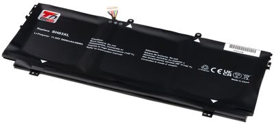 Baterie T6 Power pro HP Spectre 13-ac000 x360, Spectre 13-w000 x360, 5000mAh, 58Wh, 3cell, Li-pol