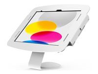 Compulocks iPad 10th-11th (A16) Gen Space Enclosure Core Counter Stand or Wall Mount White - Škrín - pro tablet - pevný úhel 45 stupnu - kov - bílá - montáž na stenu - pro Apple 10.9-inch iPad Air Wi-Fi, Wi-Fi + Cellular