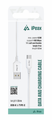 Kabel iPEAX 90010117 USB/USB-C 1,5 m bílý