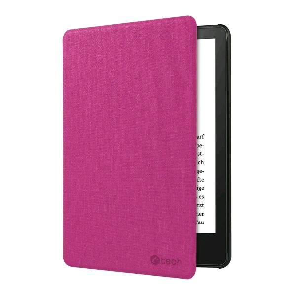 C-TECH PROTECT pouzdro pro Amazon Kindle PAPERWHITE 2024/COLORSOFT, AKC-21R, raspberry