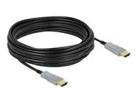 HDMI kabel - HDMI s piny (male) do HDMI s piny (male) - 10 m - optické vlákno - černá - podporuje 4K, Active Optical Cable (AOC)