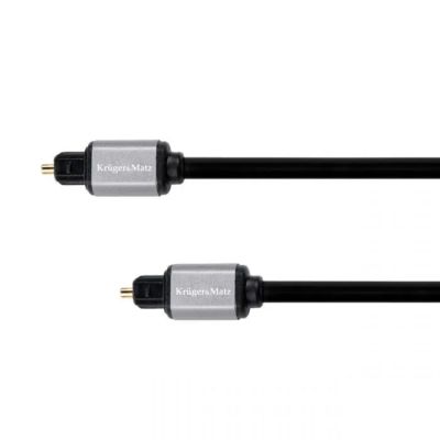 Kabel optický TOSLINK KRUGER & MATZ KM1219 Basic 0,5m