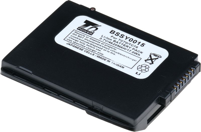 Baterie T6 Power pro Symbol Zebra Motorola TC70, TC75, TC700, TC70x, TC75x, 4620mAh, 17Wh, Li-ion