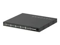 Přepínač - L3 - řízený - 40 x 10/100/1000 (PoE+) + 8 x 1000Base-X SFP - proudění vzduchu ze strany na stranu - Lze montovat do rozvaděče - PoE+ (480 W)
