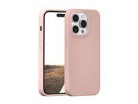 Zadní kryt pro mobilní telefon - kompatibilita s MagSafe - plast, silikon - růžová pink sand - pro Apple iPhone 15 Pro