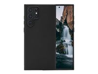 Zadní kryt pro mobilní telefon - recyklovaný plast - noční čerň - pro Samsung Galaxy S22 Ultra