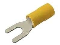 Vidlička 4.3 mm, vodič 4.0-6.0 mm žlutá