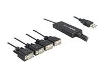 Sériový adaptér - USB - RS-232 x 4