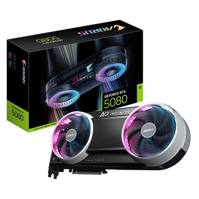 AORUS GeForce RTX 5080 INFINITY 16G/Gaming/16GB/GDDR7
