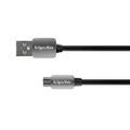 Kabel KRUGER & MATZ KM0331 USB/micro USB 1,8m Black