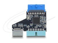 USB 5 Gbps hub 20 pin header female to 1