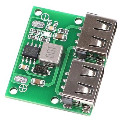 Napájecí modul, step-down měnič 5V/3A, 2x USB