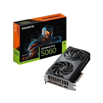 GIGABYTE GeForce RTX 5060 WINDFORCE/OC/8GB/GDDR7