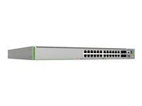 Přepínač - L3 - řízený - 20 x 10/100/1000 (PoE+) + 4 x 100/1000/2.5G/5G (PoE+) + 4 x 1 Gigabit / 10 Gigabit SFP+ - Lze montovat do rozvaděče - PoE+ (370 W)