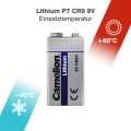 CAMELION Batéria LITHIUM CR9V, P7, 9V, 1ks