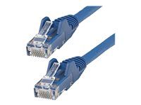 Category 6 - 24AWG (N6LPATCH2MBL) - Patch kabel - RJ-45 (M) do RJ-45 (M) - 2 m - 6 mm - UTP - CAT 6 - provedení bez hrbolků - modrá