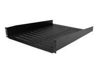 2U Network Rack Shelf (CABSHELF22V) - Police skříně - černá - 2U - 22" - pro P/N: RK12OD2, RK2433BKM, RK2537BKM, RK3236BKF, RK4236BKB, RK4242BK24, RK4242BK30