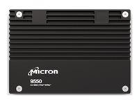 Micron 9550 MAX - SSD - Mixed Use - šifrovaný - 6.4 TB - interní - 2.5" - PCI Express 5.0 x4 (NVMe) - AES 256 bitu - TCG Opal Encryption 2.0, Self-Encrypting Drive (SED) - kompatibilní s TAA (balení 10)