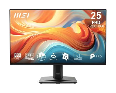 MSI Pro/MP251 E14A/24,5''/IPS/FHD/144Hz/1ms/Čierna/3R