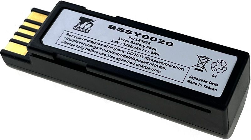 Baterie T6 Power pro Zebra LI3600, LI3608, LI3678, DS3600, DS3608, DS3678, 3200mAh, 11,5Wh, Li-ion