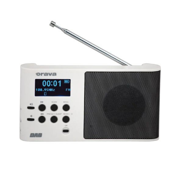 ORAVA DAB W Digitální DAB/FM přenosné rádio