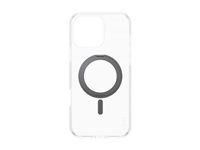 PanzerGlass čirý kryt Apple iPhone 16 Pro Max s černým MagSafe KickStand 360°otočným stojánkem