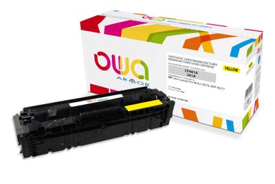 OWA Armor toner kompatibilní s HP CF402A, 1400st, žlutá/yellow