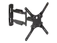 Cable Management - Montážní sada (kloubové rameno, montáž na zeď, klíč) - pro televize - plast, ocel - černá - velikost obrazovky: 32"-55" - montáž na stěnu - pro P/N: HDMIPLATE