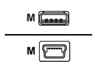 Kabel USB - USB (M) do mini-USB typ B (M) - 1.83 m - pro Cisco 1921, 1921 4-pair, 1921 ADSL2+, 1941; Catalyst 2960, 2960G, 2960S