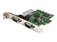 RS232 Low Profile Serial Card - PCI Serial Card (PEX2S1050) - Sériový adaptér - PCI Express x1 nízký profil - RS-232 x 2