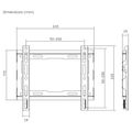 SBOX PLB-2222F-2, Fixed wall mount