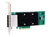 Řadič úložiště - 16 Kanál - SATA 6Gb/s / SAS 24Gb/s / PCIe 4.0 (NVMe) - PCIe 4.0 x8