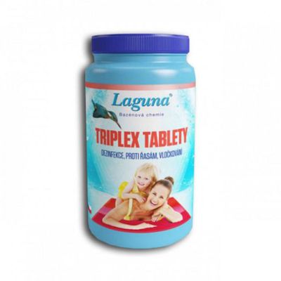 Multifunkční tablety pro chlórovou dezinfekci bazénové vody LAGUNA 3v1 Triplex 2,4kg