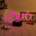 MANTA LOVE II, LED Neon plexi dekorace