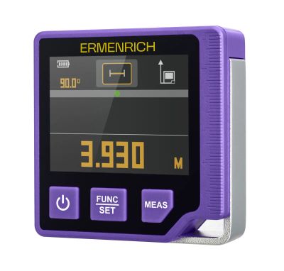 Digitální vodováha s laserovým měřičem "3 v 1" Ermenrich Verk LQ60