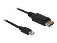 Kabel DisplayPort - Mini DisplayPort (M) do DisplayPort (M) - 1 m